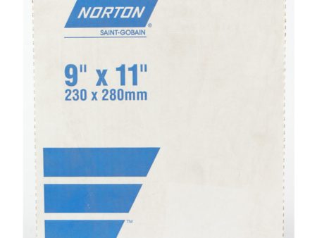 Norton 11 in. L X 9 in. W 40 Grit Aluminum Oxide Sandpaper 1 pk Sale