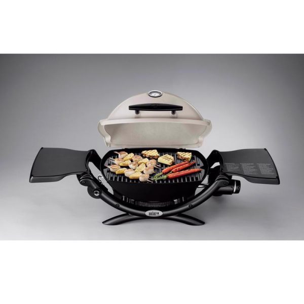 Weber Q1200 1 Burner Liquid Propane Grill Green Discount