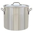 Bayou Classic Stainless Steel Grill Stockpot 20 qt 11.7 in. L X 11.7 in. W 1 pc Supply