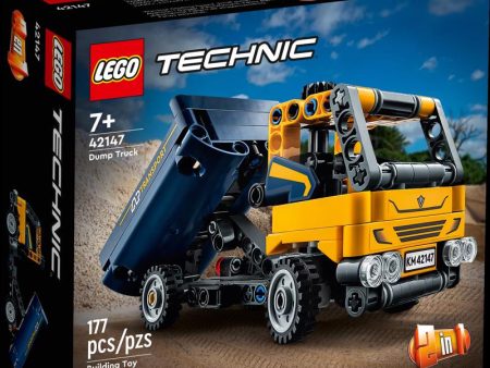 LEGO Technic 42147 Dump Truck Plastic Multicolored 177 pc Cheap