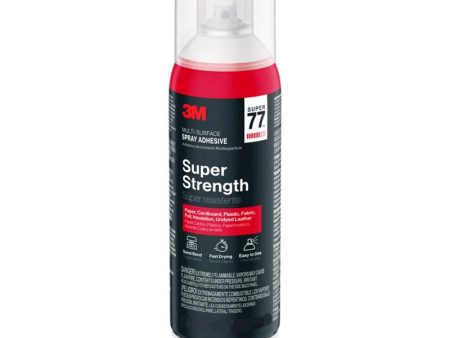 3M Super 77 Super Strength Spray Adhesive 7.38 oz on Sale