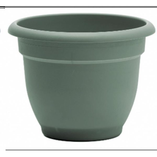 Bloem Ariana 8.5 in. H X 11 in. W X 10 in. D Plastic Traditional Planter Living Green For Cheap