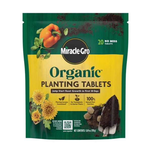 Miracle-Gro Organic Tablets Plant Food 20 ct Discount