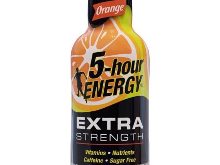 5-hour Energy Extra Strength Sugar Free Orange Energy Shot 1.93 oz For Sale