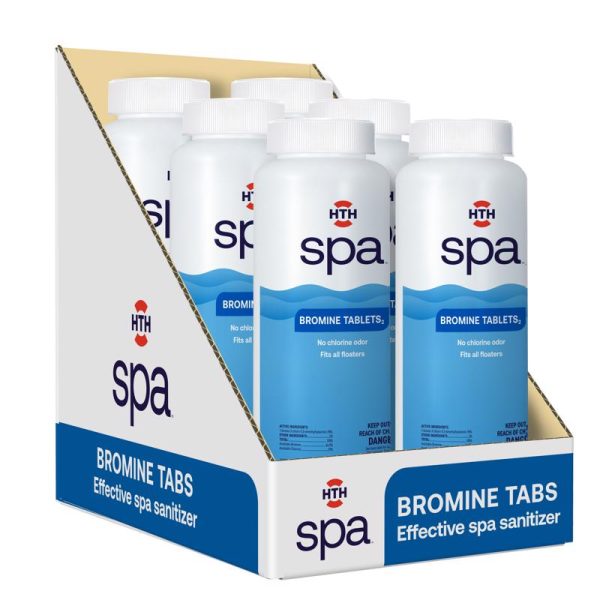 HTH Spa Tablet Brominating Chemicals 2 lb Online Hot Sale