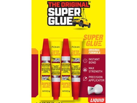 The Original Super Glue Maximum Strength Cyanoacrylate Clear Super Glue 0.28 oz Online Hot Sale