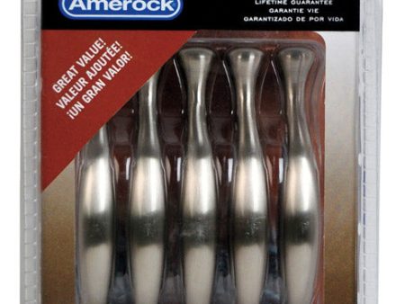 Amerock Allison Cabinet Pull 3 in. Satin Nickel Gray 10 pk Online