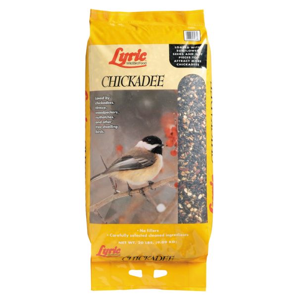 Lyric Chickadee and Nuthatch Sunflower Seeds and Peanuts Wild Bird Food 20 lb Online