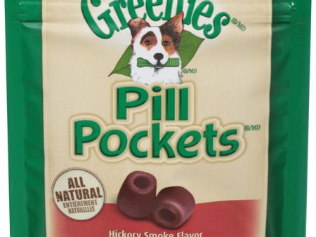 Greenies Hickory Smoke Pill Pockets For Dogs 7.9 oz 1 pk For Cheap