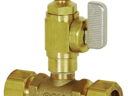 Sioux Chief Add-A-Line 5 8 in. Brass Compression Ball Valve Full Port Fashion