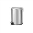 EKO Serene 1.3 gal Silver Stainless Steel Step Pedal Wastebasket Cheap