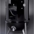 Weber Smokey Mountain Charcoal Wood Bullet Smoker Black For Sale