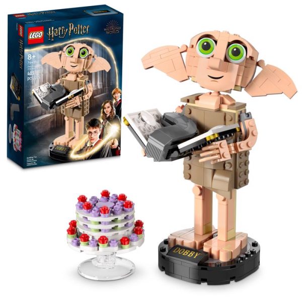 LEGO Dobby The House Elf Toy Multicolored 403 pc on Sale