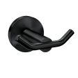 Moen Arlys 2.875 in. W X 3 in. L Matte Black Double Robe Hook Hot on Sale