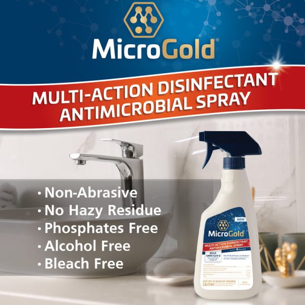 MicroGold No Scent Antibacterial Disinfectant 16 oz 1 pk For Cheap