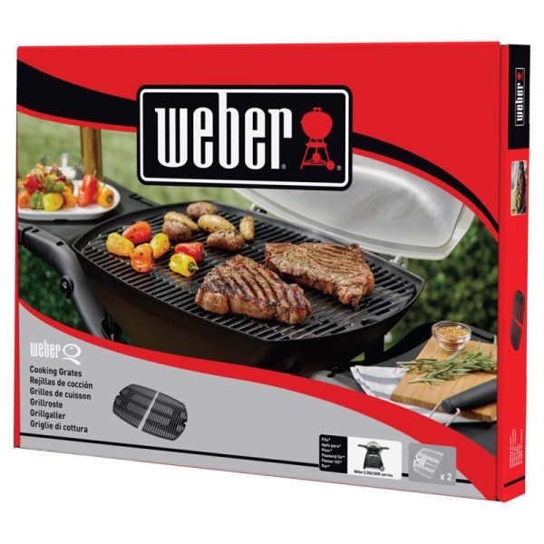 Weber Replacement PECI Q300 3000 Seires Grill Grate 25 in. L X 17.8 in. W Online