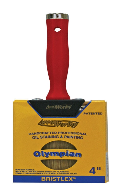 ArroWorthy Olympian 4 in. Flat Stain Brush Online Sale