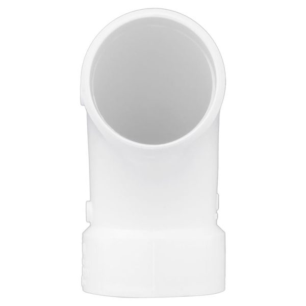 Charlotte Pipe Schedule 40 3 in. Spigot X 3 in. D Hub PVC 90 Degree Elbow 1 pk Hot on Sale