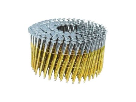 Metabo HPT 2-3 8 in. L Wire Coil Bright Framing Nails 21 deg 5000 pk Online Hot Sale