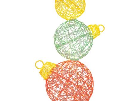 Sienna LED Multi Ornaments 39 in. Yard Decor Hot on Sale