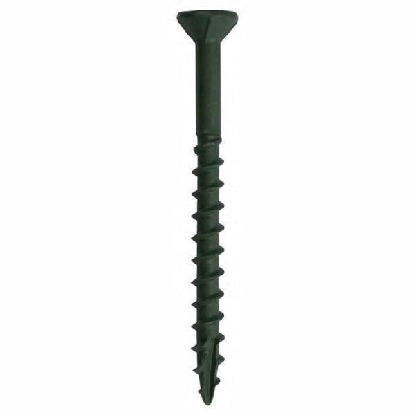 Grip-Rite PrimeGuard Plus 2.5 in. L Green Star Bugle Head Deck Screws 25 lb 2175 pk Online now