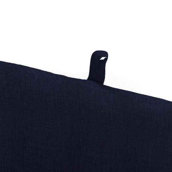 Jordan Manufacturing Navy Polyester Chaise Lounge Cushion 26.5 in. H X 22 in. W X 72 in. L Online