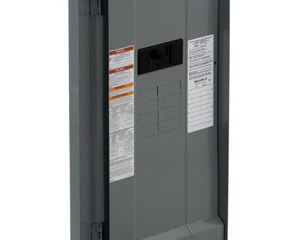 Square D HomeLine 200 amps 120 240 V 8 space 16 circuits Wall Mount Main Breaker Load Center on Sale