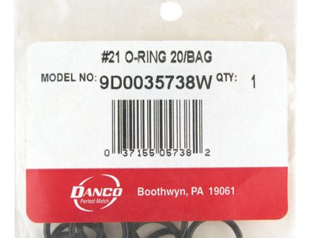 Danco 0.6 in. D X 0.47 in. D Rubber O-Ring 20 pk Cheap