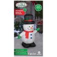 Gemmy LED Snowman 3.5 ft. Inflatable Fashion