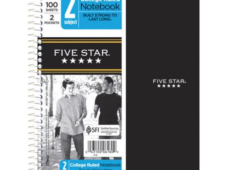 Mead 6 in. W X 9-1 2 in. L College Ruled Spiral Assorted Notebook Fashion