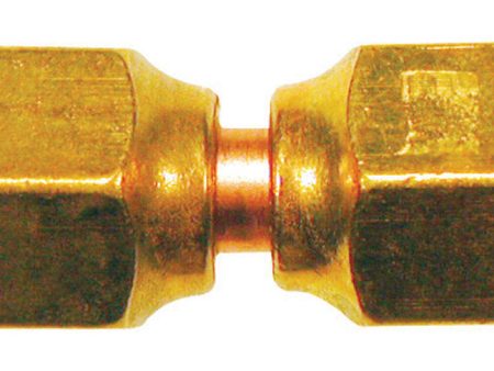 JMF Company 5 8 in. Flare X 1 2 in. D Brass Swivel Flare Connector Cheap