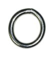 Baron Large Nickel Plated Silver Steel 1 1 2 in. L Ring 1 pk Hot on Sale