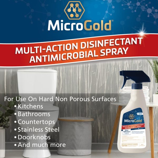 MicroGold No Scent Antibacterial Disinfectant 16 oz 1 pk For Cheap