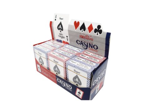 Regal Casino Standard Poker Playing Cards Plastic Assorted Online Hot Sale