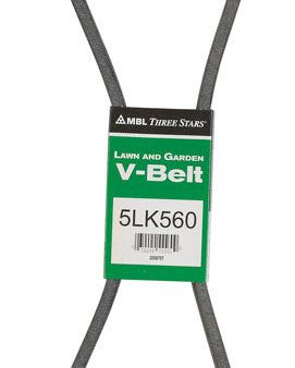 Mitsuboshi Super KB 5LK560 V-Belt 0.63 in. W X 56 in. L For Riding Mowers Fashion