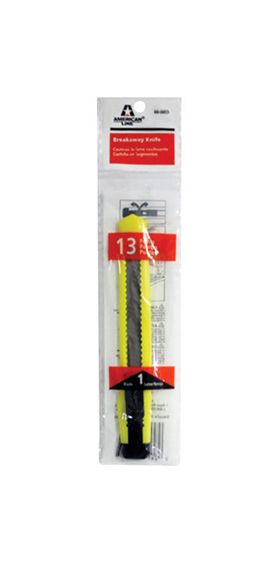 American Line 3.15 in. Snap Knife Yellow 1 pk Hot on Sale