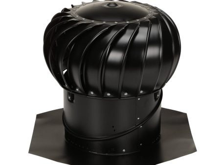 Air Vent Air Hawk 18.4 in. H X 20.2 in. W X 20 in. L X 12 in. D Black Aluminum Turbine and Base For Cheap