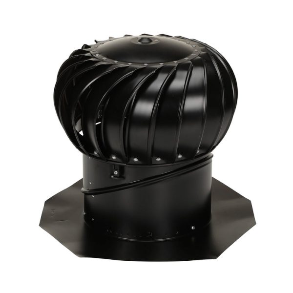 Air Vent Air Hawk 18.4 in. H X 20.2 in. W X 20 in. L X 12 in. D Black Aluminum Turbine and Base For Cheap