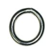 Baron Large Nickel Plated Silver Steel 1 1 2 in. L Ring 1 pk Hot on Sale