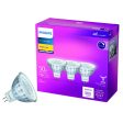 Philips MR16 GU5.3 LED Floodlight Bulb Bright White 50 Watt Equivalence 3 pk Cheap