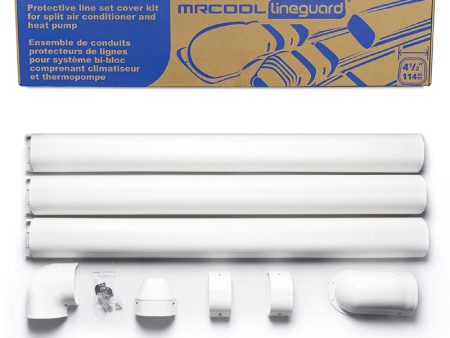 MRCOOL Lineguard Mini Split Install Kit 4-1 2 in. W White For Discount