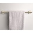 Moen Arlys Brushed Nickel Silver Towel Bar 18 in. L Zinc For Discount