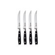 Messermeister Avanta 5 in. L Stainless Steel Steak Knife Set 4 pc Hot on Sale