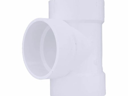 Charlotte Pipe Schedule 40 4 in. Hub X 4 in. D Hub PVC Vent Tee 1 pk Online Hot Sale