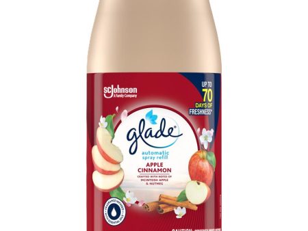 Glade Apple Cinnamon Scent Air Freshener Refill 6.2 oz Aerosol 1 pk Fashion